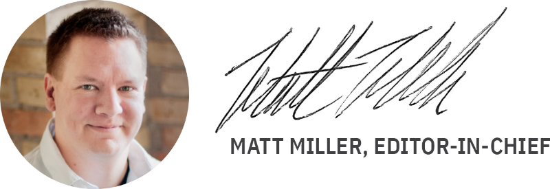 Editor-chefe do Game Informer, Matt Miller